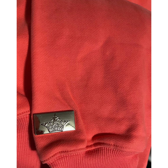 Watson Luxe Larger Than Life Hoodie Red Graphic Angels Size L NWT Streetwear - Picture 14 of 14